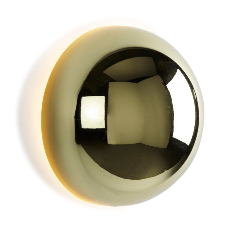 Bauhaus Eclipse Wall Lamp | Gold Finish Modern Art Light 7