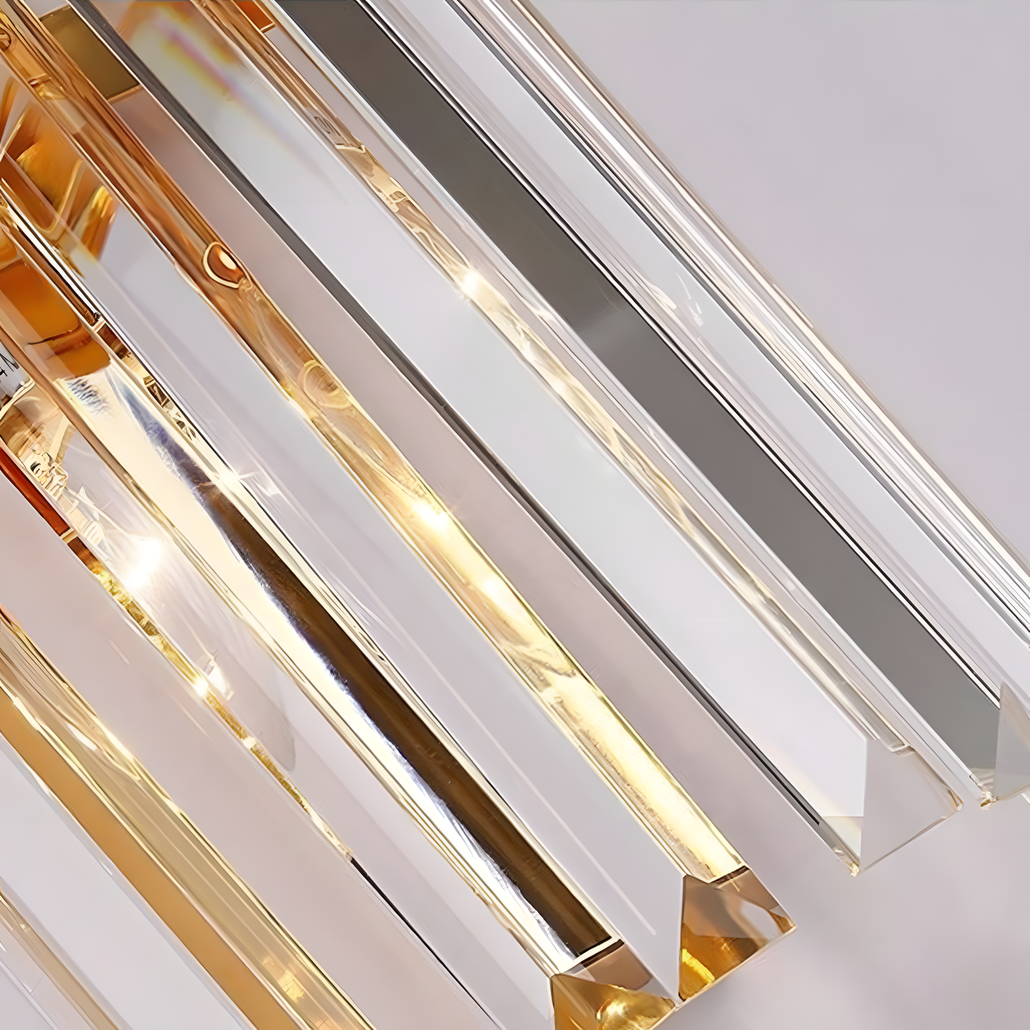 Crystal Wall Light | Modern Luxury Stainless Steel Sconce 5