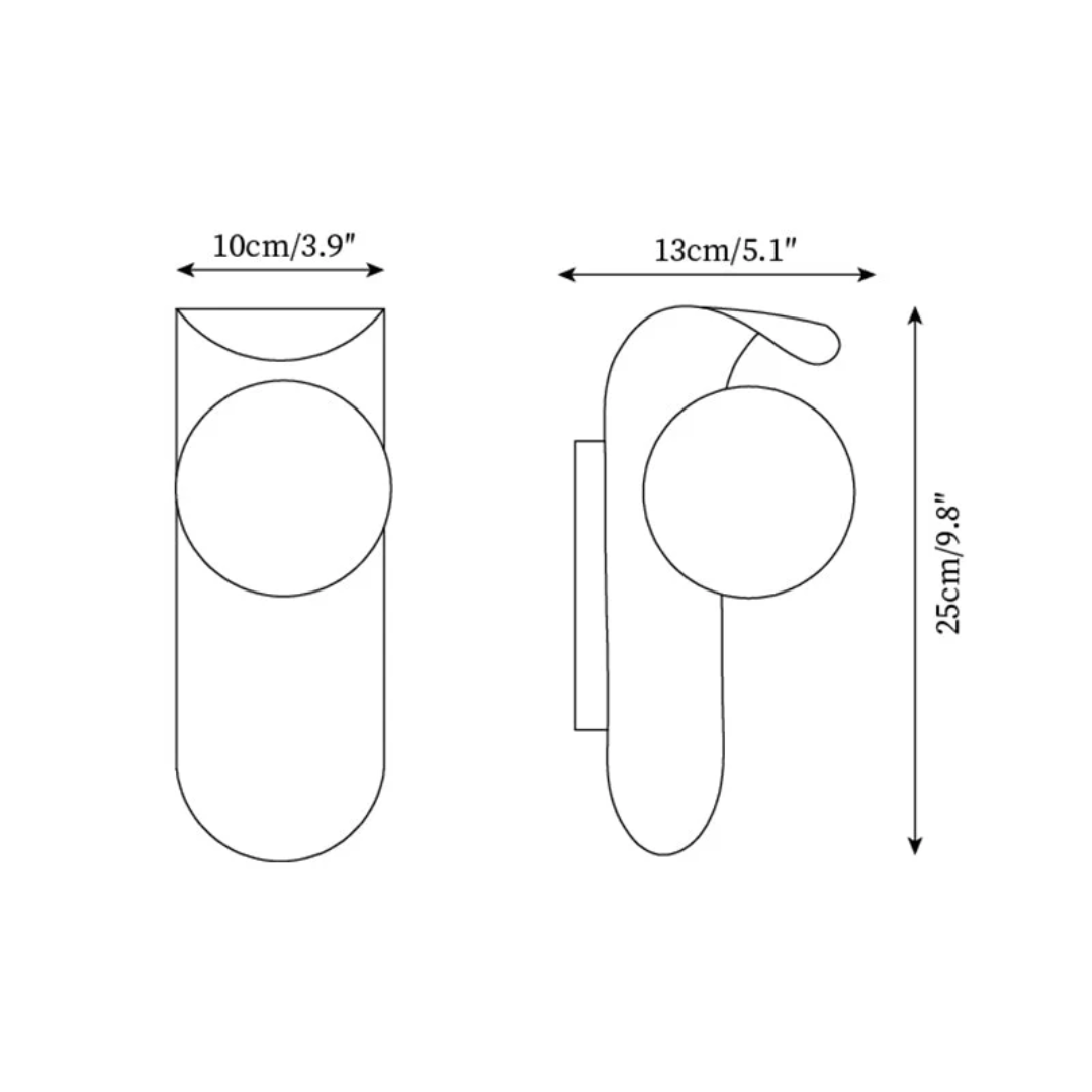 Icar Scandinavian LED Wall Lamp | Minimalist Wooden Design 5