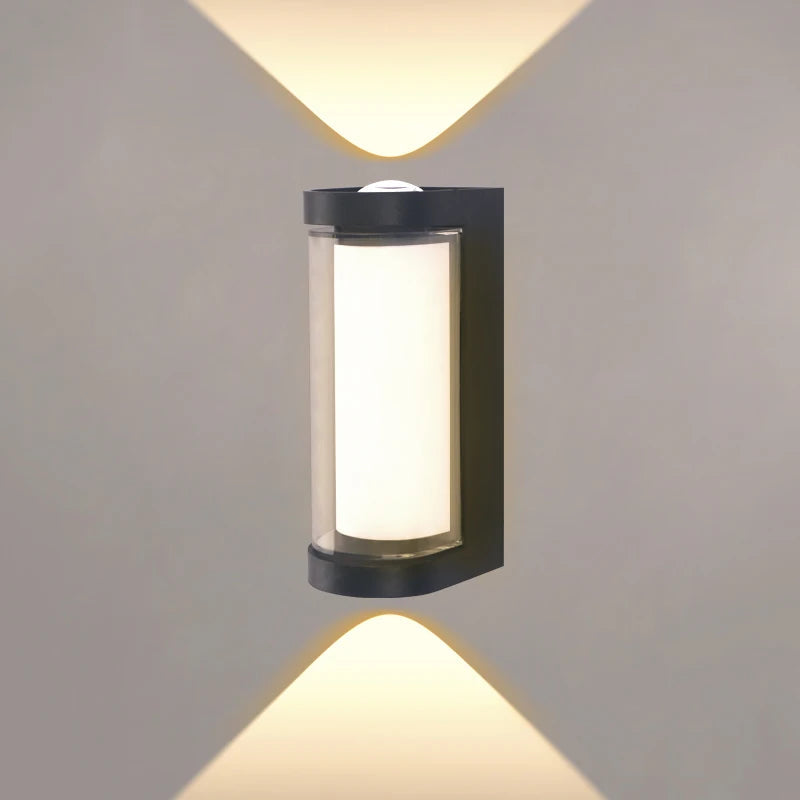 Modern LED Wall Light | Waterproof Outdoor Sconce with Up-Down Illumination | Stylish Design for Elegant Ambiance 9