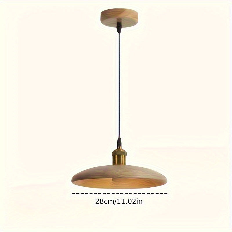 Modern Nordic Solid Wood Pendant Light | Scandinavian Ceiling Lamp 8
