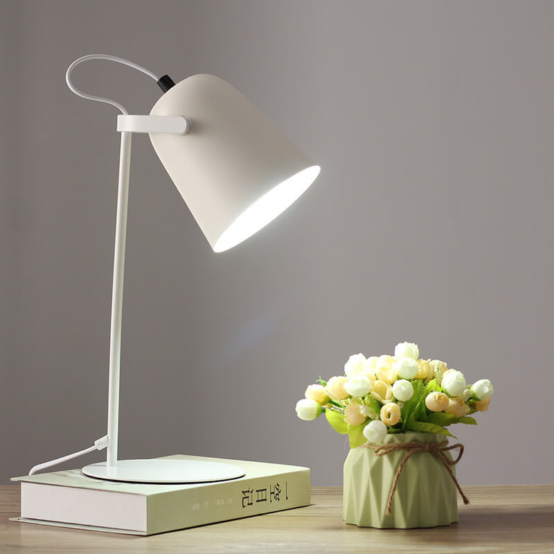 Nordic Metal LED Desk Lamp | Minimalist Reading & Study Light 12