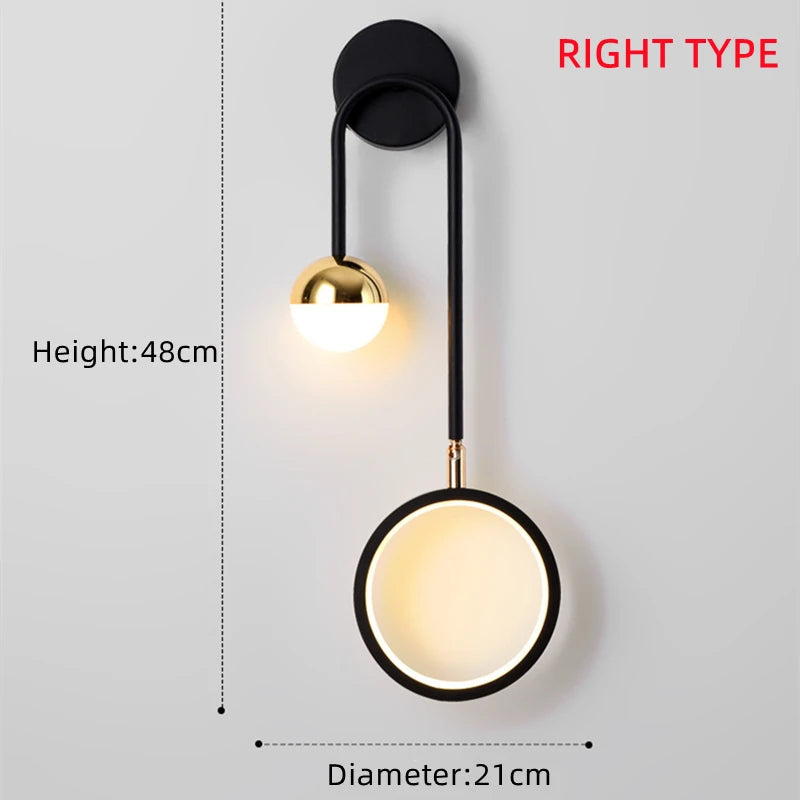 Orbis Wall Light | Modern Nordic LED Design 5