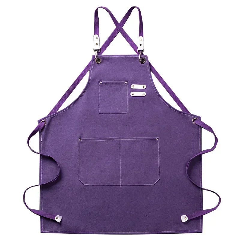 ProWear | Canvas Kitchen Apron | Unisex Chef & Workwear 11