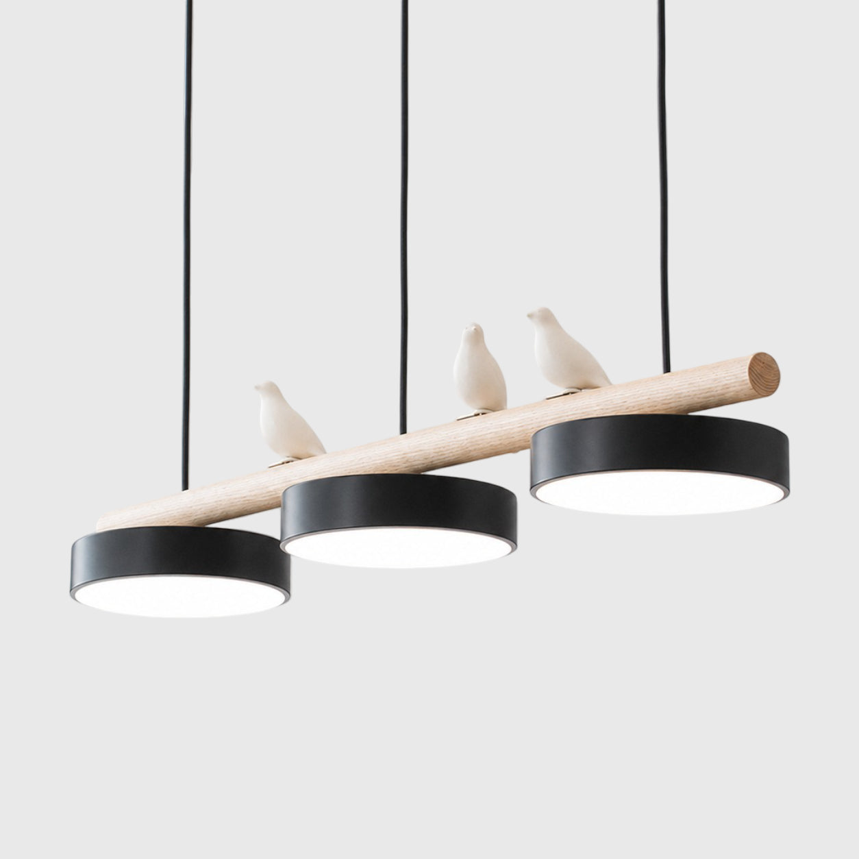 Sienna Bird Round Chandelier | Modern Nature-Inspired LED Ceiling Light 9