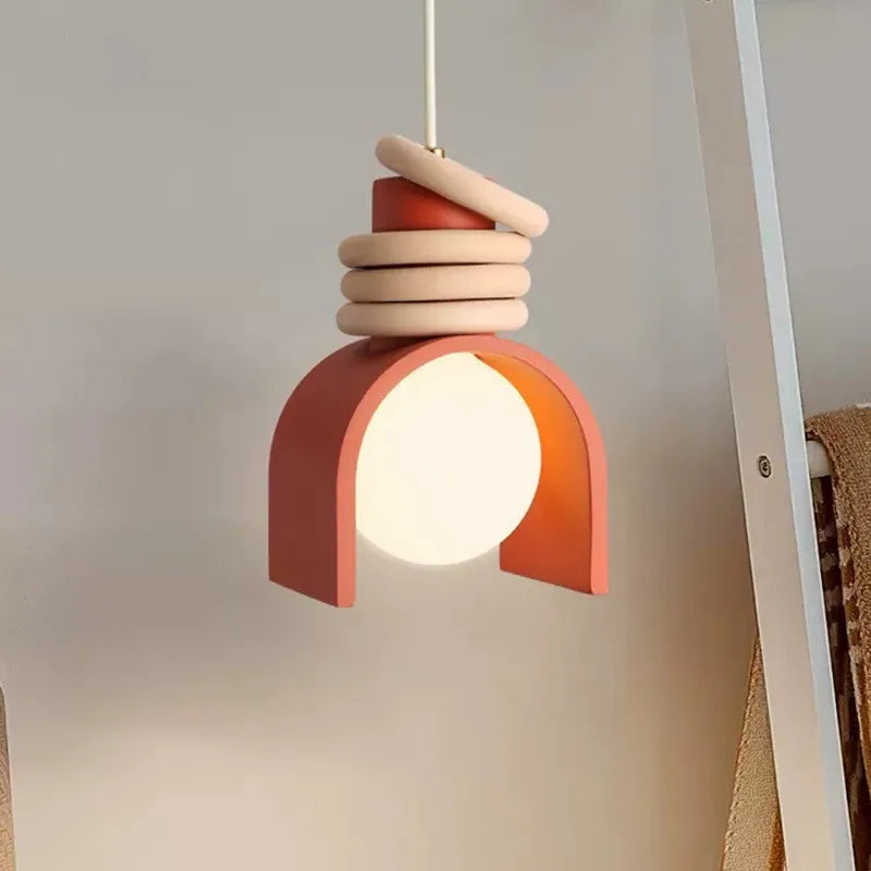 Wabi-Sabi Pendant Light | Japanese Minimalist Resin Design 4