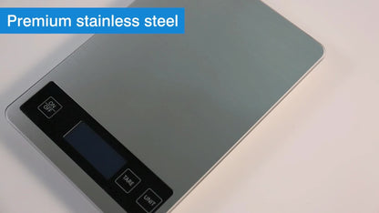 15kg Digital Kitchen Scale | USB Rechargeable Precision Food Weighing Scale 8