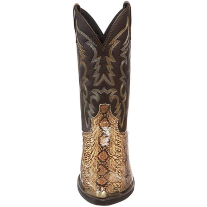 Zoe King | Snake Print Western Cowboy Boots For Women