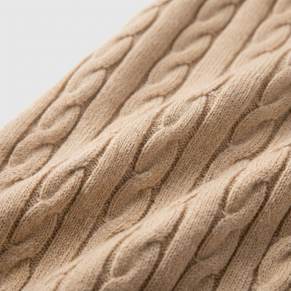 Men's Cable Knit Sweater - Classic Knit Pullover