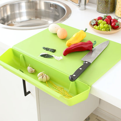 2-in-1 Chopping Board with Storage Box | Portable Kitchen Cutting Board & Food Holder 5