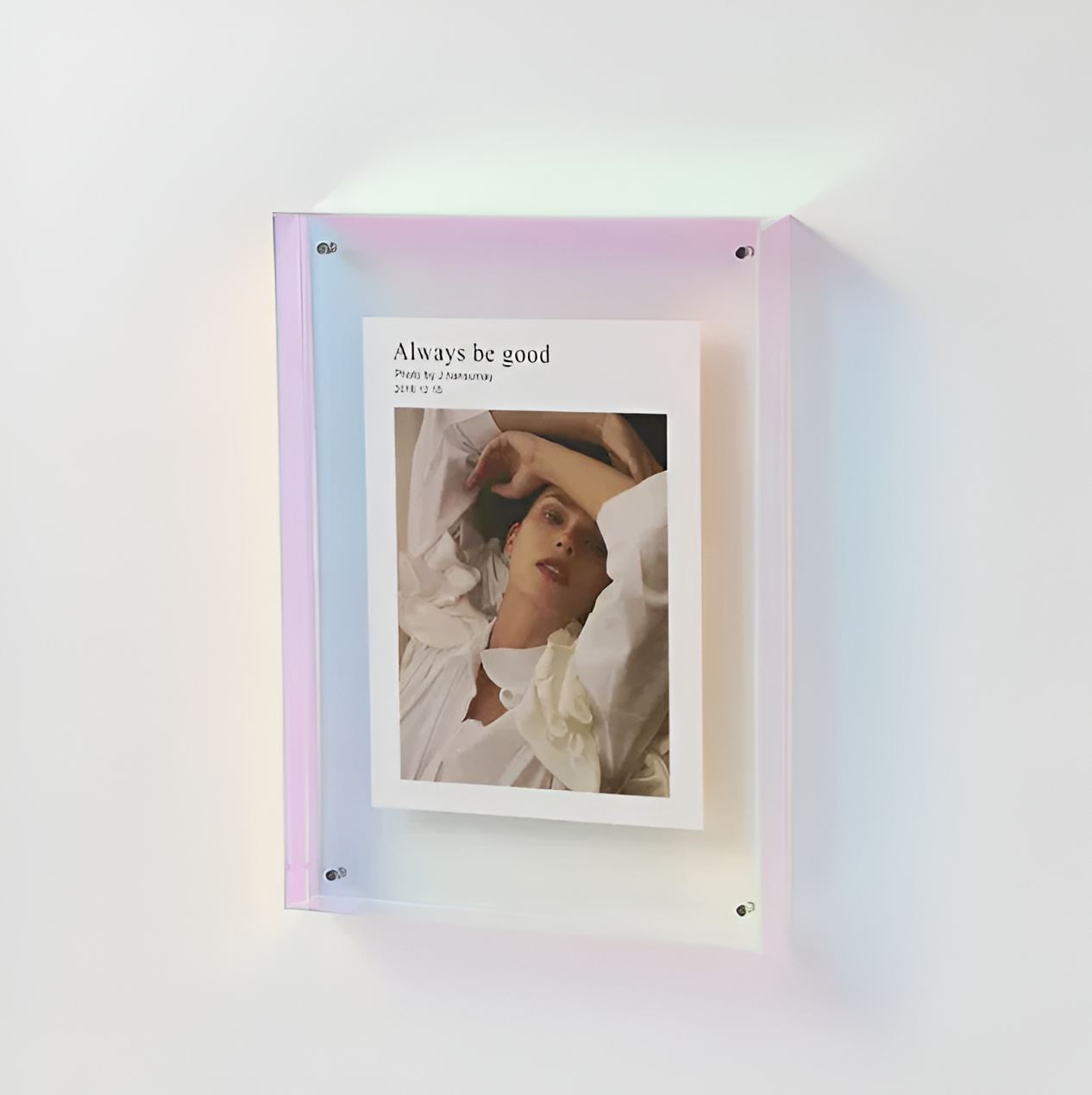 Acrylic Photo Frame | Modern Minimalist Display 16