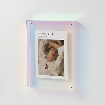 Acrylic Photo Frame | Modern Minimalist Display 16