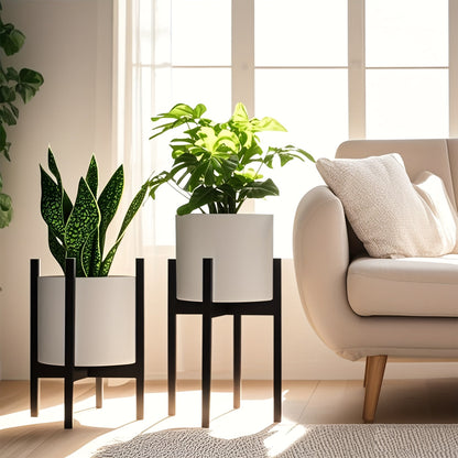 Adjustable Metal Plant Stand | Modern Indoor & Outdoor Flower Pot Holder 3