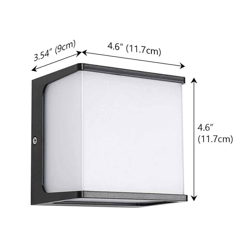 AeroCube | Outdoor Wall Light with IP65 Waterproof Rating | Sleek Design for Reliable Illumination 0