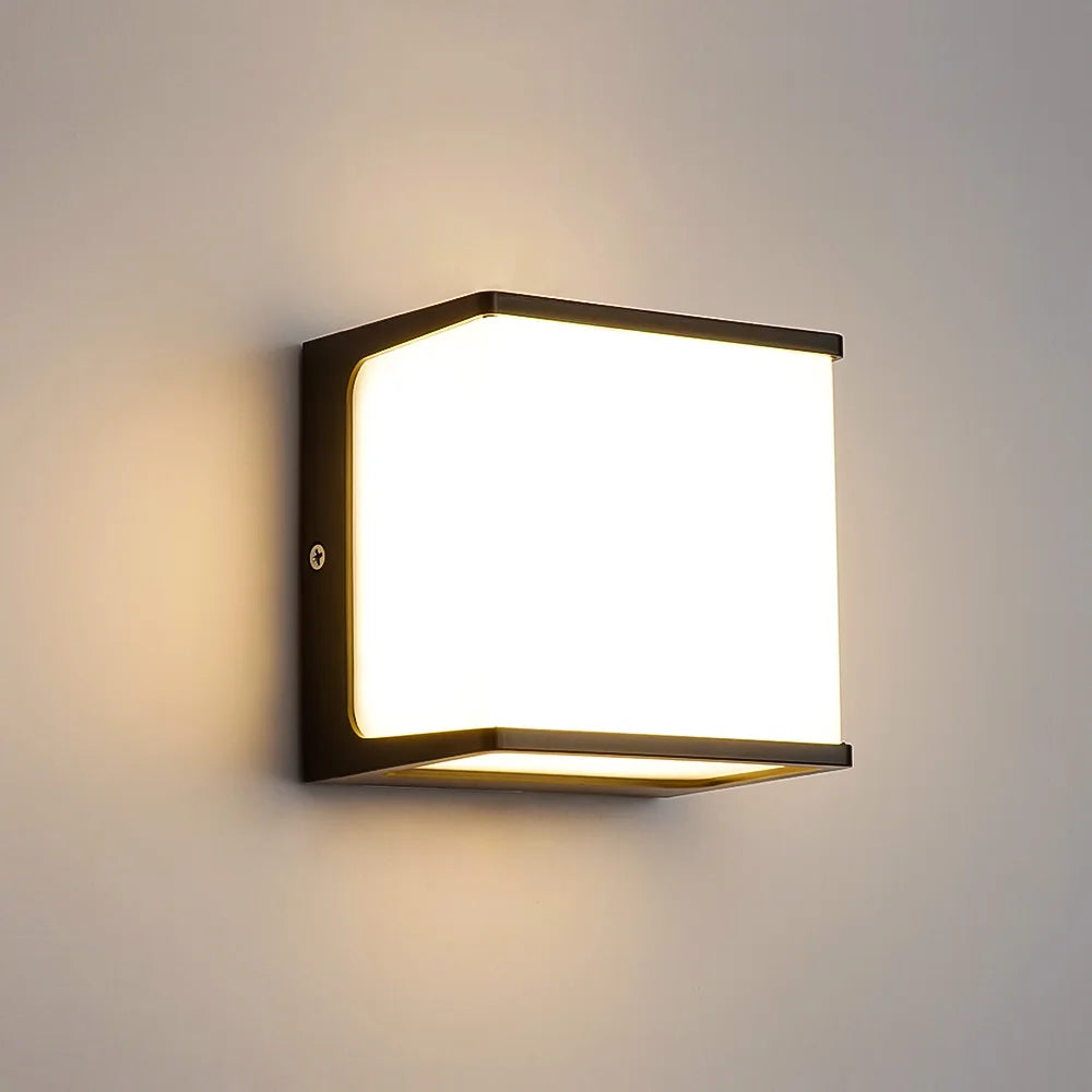 AeroCube | Outdoor Wall Light with IP65 Waterproof Rating | Sleek Design for Reliable Illumination 1