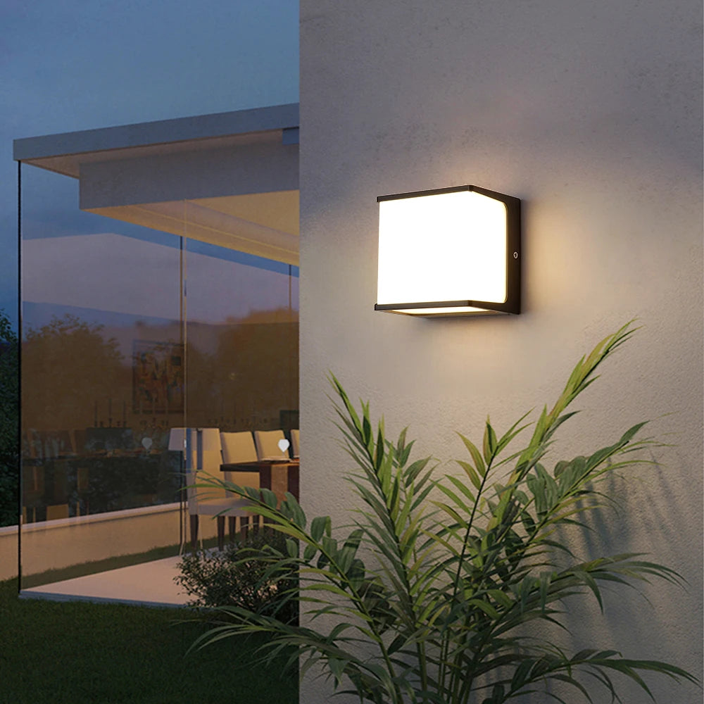 AeroCube | Outdoor Wall Light with IP65 Waterproof Rating | Sleek Design for Reliable Illumination 3