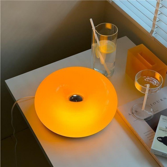 Bauhaus Donut Lamp | Modern LED Table & Wall Light 3
