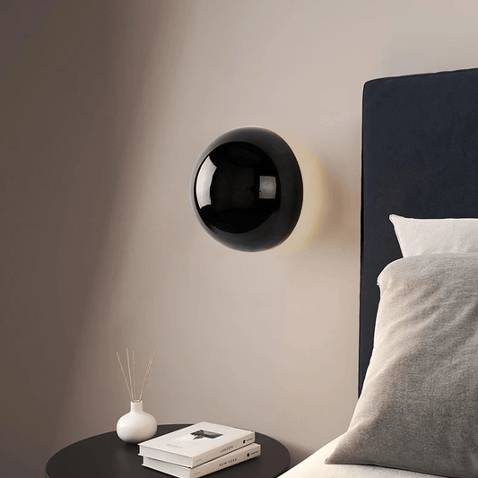 Bauhaus Eclipse Wall Lamp | Gold Finish Modern Art Light 2