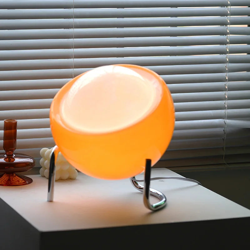 Bauhaus Glass Table Lamp | Retro Nordic Design 0