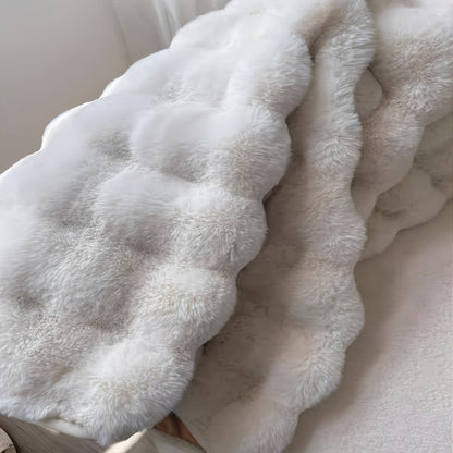 Cloud Comfort Round Bubble Rug | Soft Fluffy Circle Carpet 4