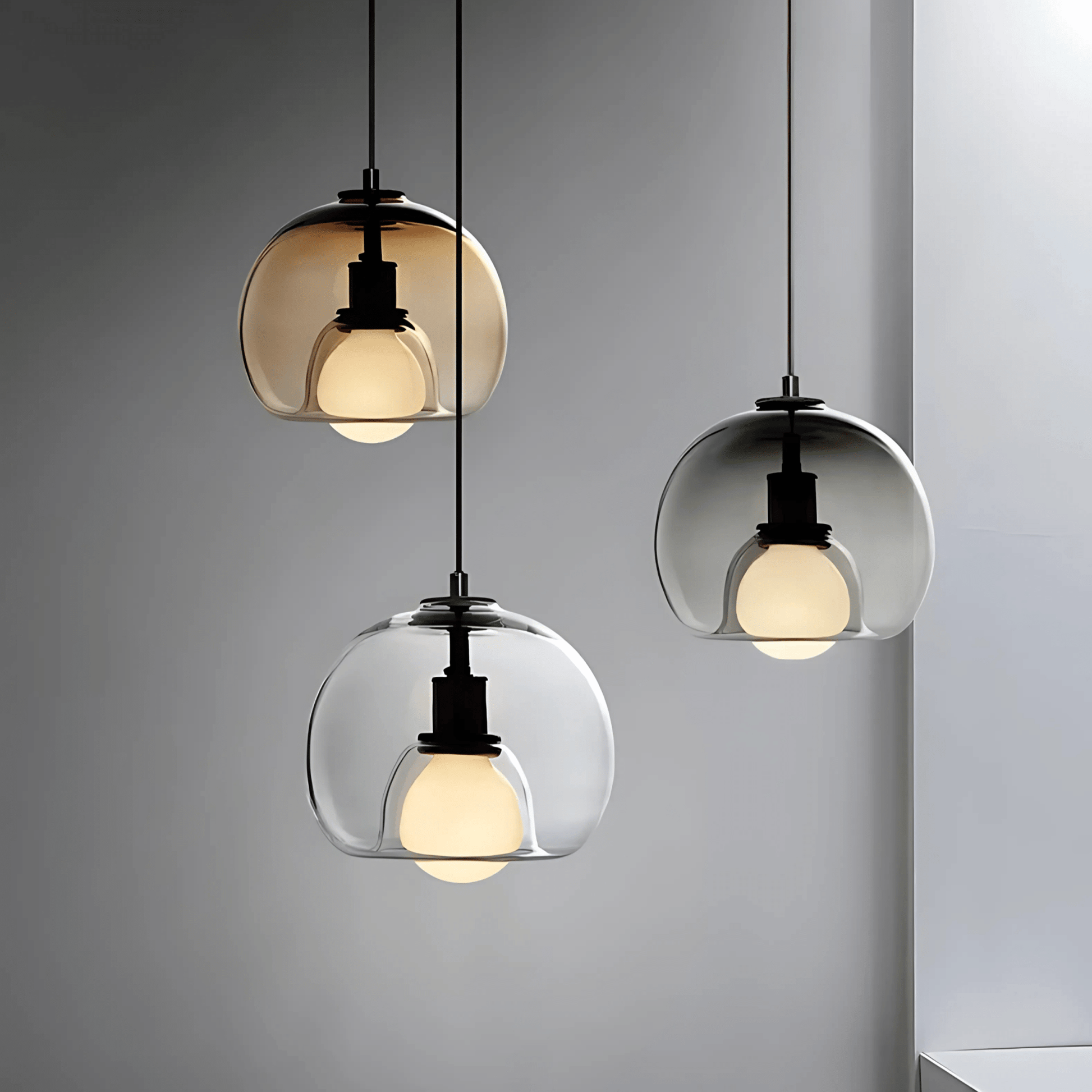 Clyde Glass Pendant Light | Modern Handblown Elegance 2