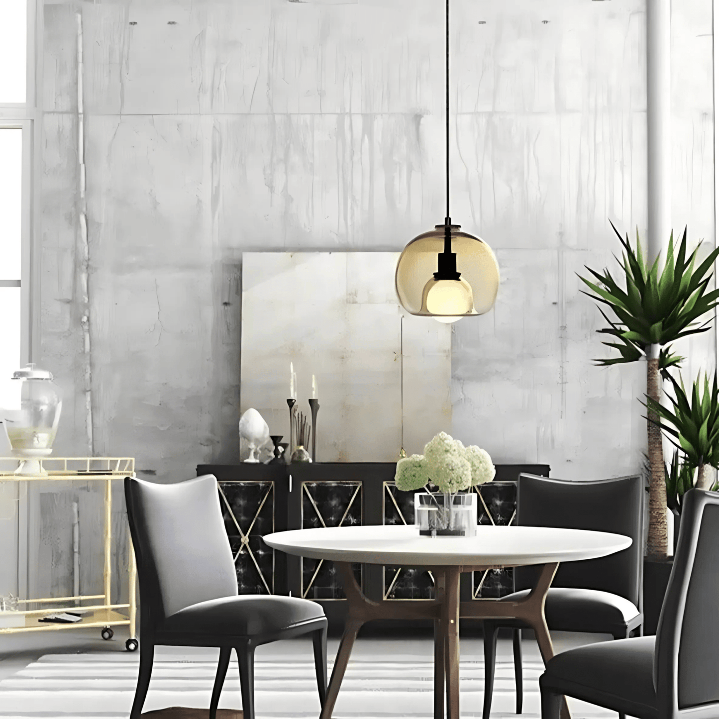 Clyde Glass Pendant Light | Modern Handblown Elegance 4