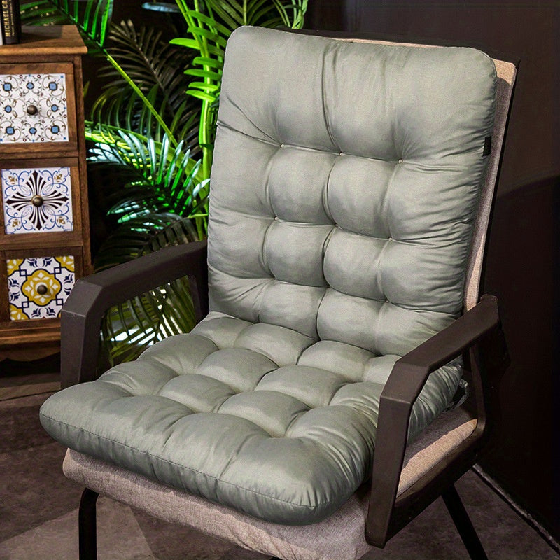 Comfort Cushion | Outdoor Chair Cushions with Tufted Design | Durable Polyester for Indoor & Outdoor Comfort 10