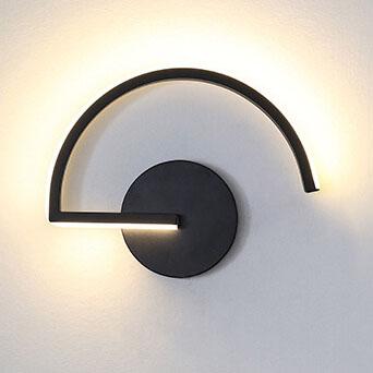 Curves Line LED Wall Light | Modern Minimalist Arc Design 0