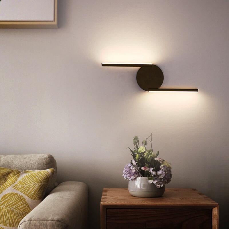 Curves Line LED Wall Light | Modern Minimalist Arc Design 1