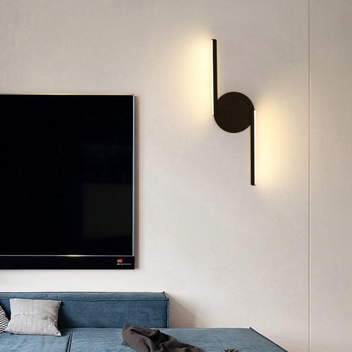 Curves Line LED Wall Light | Modern Minimalist Arc Design 11