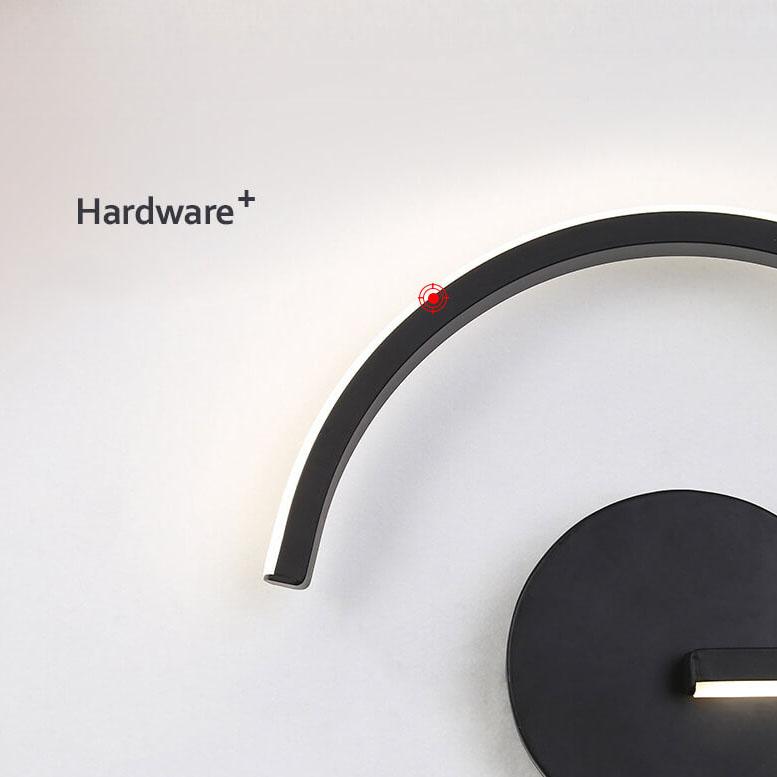Curves Line LED Wall Light | Modern Minimalist Arc Design 4