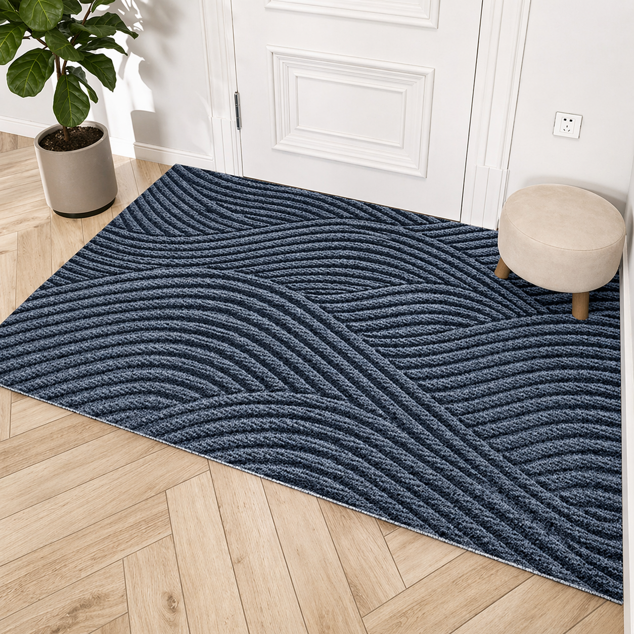 Durable Non-Slip Door Mat | Premium Outdoor Mat with Textured Surface for Superior Dirt Removal 5