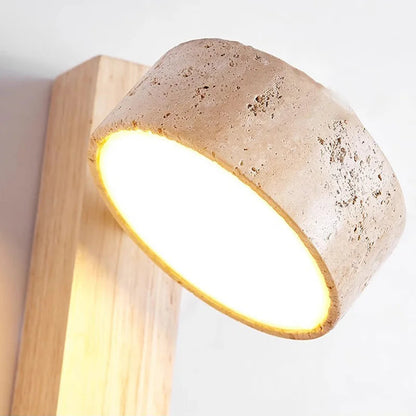 Éclat Wall Lamp | French Wabi-Sabi Headboard Light with Pull Switch 4