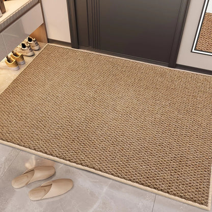 Elegant Faux Jute Doormat | Durable Non-Slip Welcome Mat for Everyday Use 2