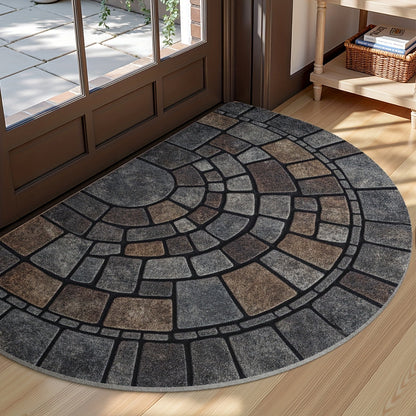 Elegant Mosaic | Door Mat with Non-Slip Backing | Durable Indoor & Outdoor Use 2
