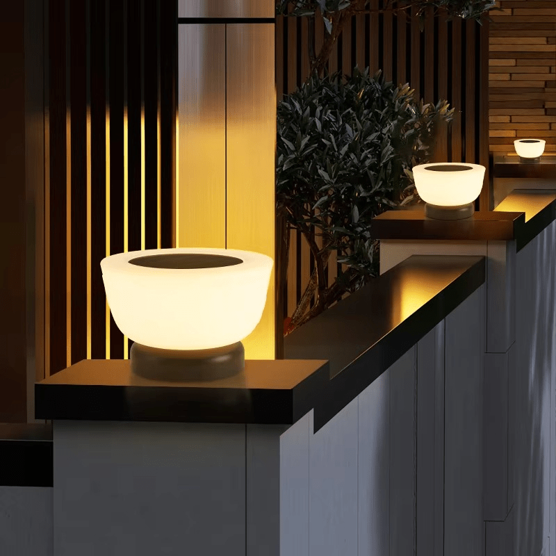 Elegant Solar Garden Lights | Outdoor LED Pathway Lamp with Warm Glow | Weather-Resistant Design for Safe Illumination 0