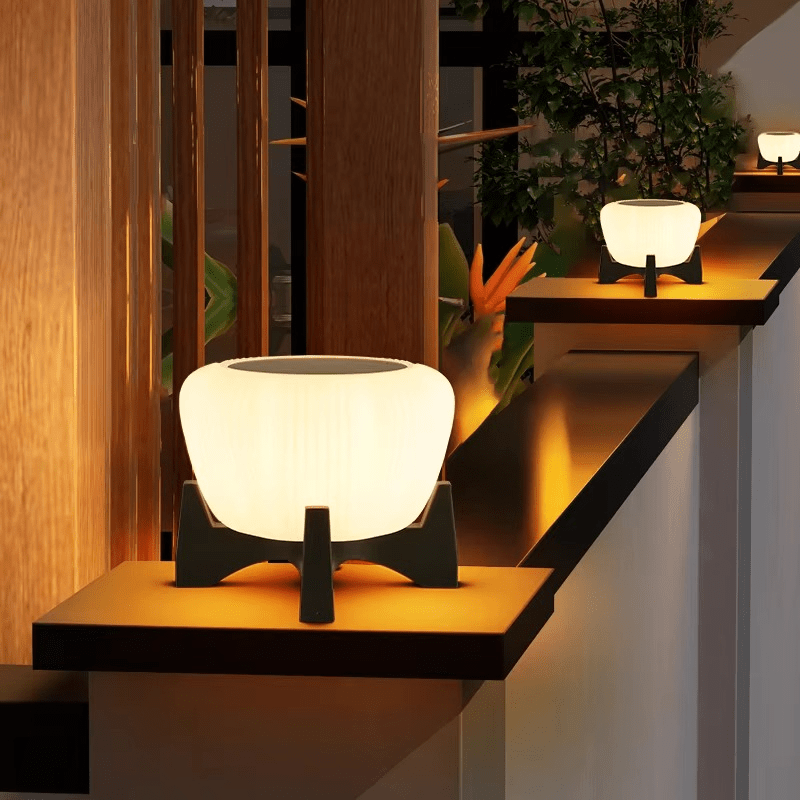 Elegant Solar Garden Lights | Outdoor LED Pathway Lamp with Warm Glow | Weather-Resistant Design for Safe Illumination 1