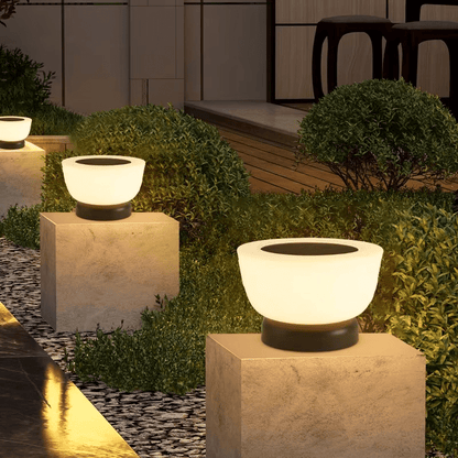 Elegant Solar Garden Lights | Outdoor LED Pathway Lamp with Warm Glow | Weather-Resistant Design for Safe Illumination 5