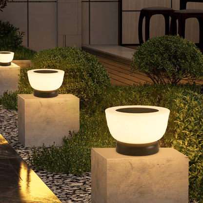 Elegant Solar Garden Lights | Outdoor LED Pathway Lamp with Warm Glow | Weather-Resistant Design for Safe Illumination 8