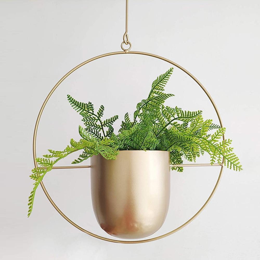 FloraFrame Hanging Planter | Modern Minimalist Iron Design 5