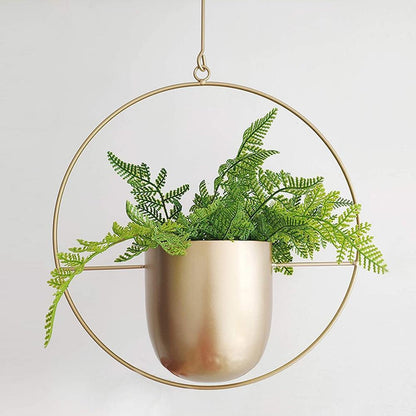 FloraFrame Hanging Planter | Modern Minimalist Iron Design 5