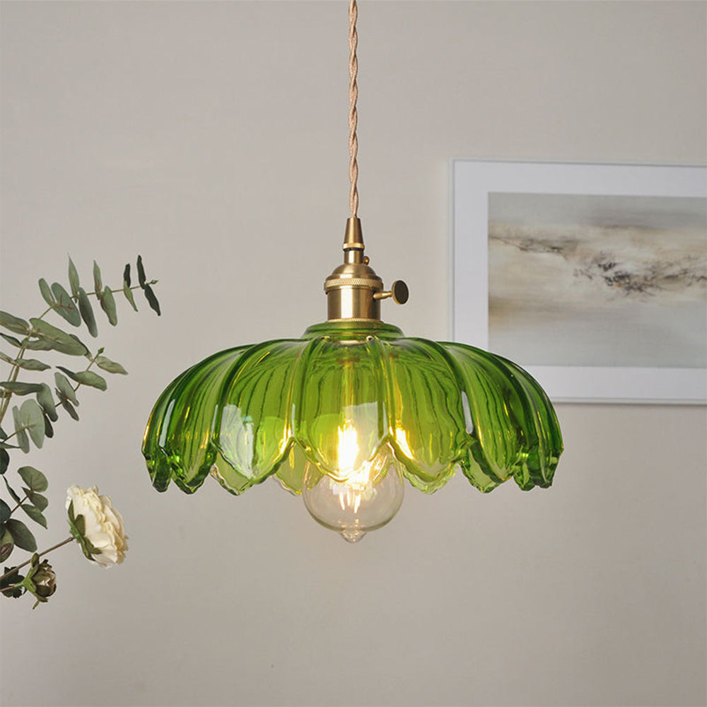 Floralis | Charming Colorful Glass Pendant Light for Kitchen Lighting 0