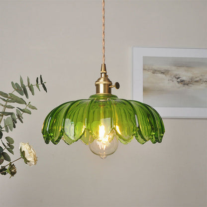 Floralis | Charming Colorful Glass Pendant Light for Kitchen Lighting 0