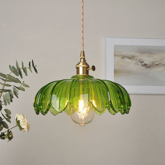 Floralis | Charming Colorful Glass Pendant Light for Kitchen Lighting 0