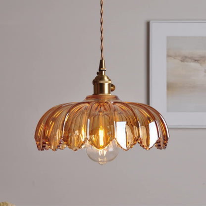 Floralis | Charming Colorful Glass Pendant Light for Kitchen Lighting 1