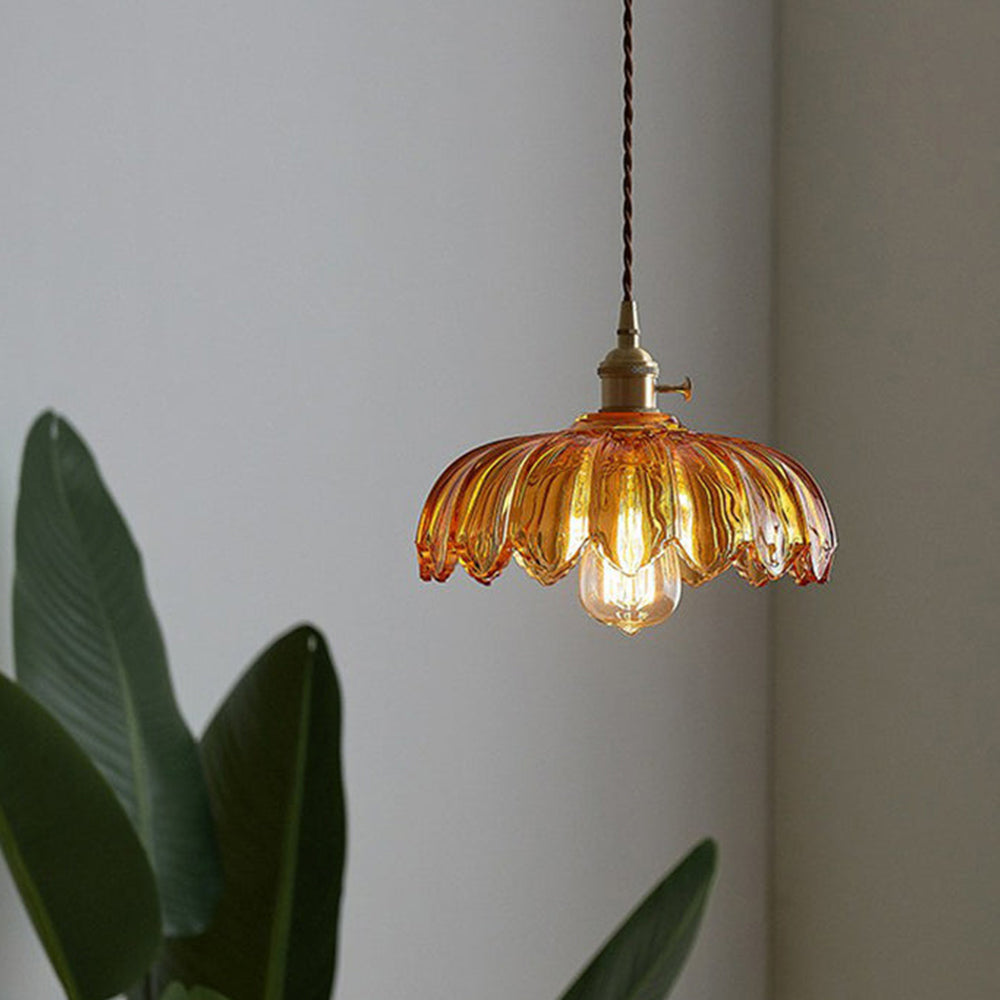 Floralis | Charming Colorful Glass Pendant Light for Kitchen Lighting 4