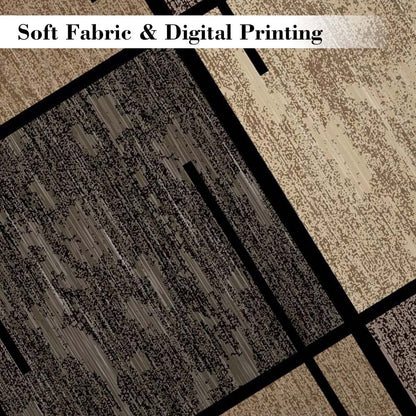 Geometric Elegance Area Rug | Modern Washable Non-Slip Carpet 7