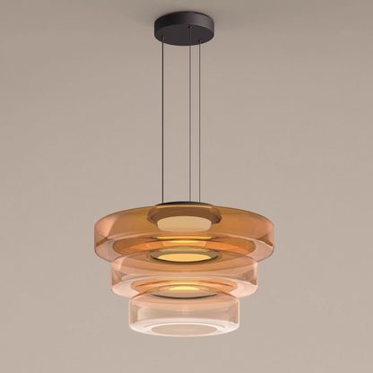 Glass Pendant Lamp | Bauhaus Style Hanging Light 1