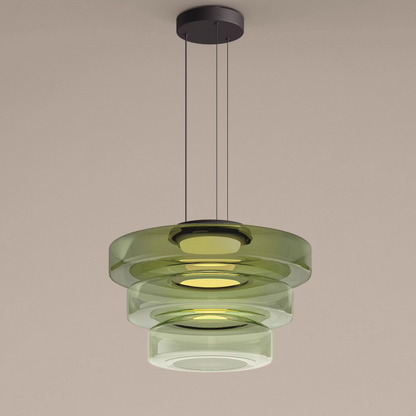 Glass Pendant Lamp | Bauhaus Style Hanging Light 11