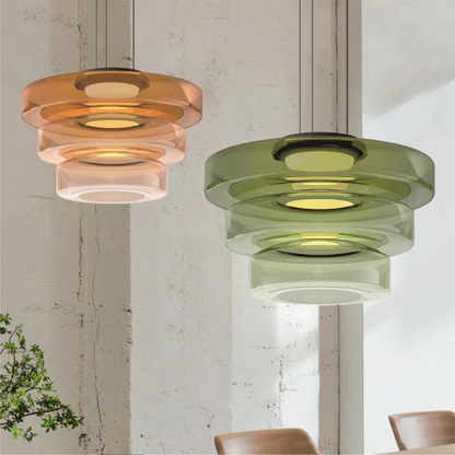 Glass Pendant Lamp | Bauhaus Style Hanging Light 4